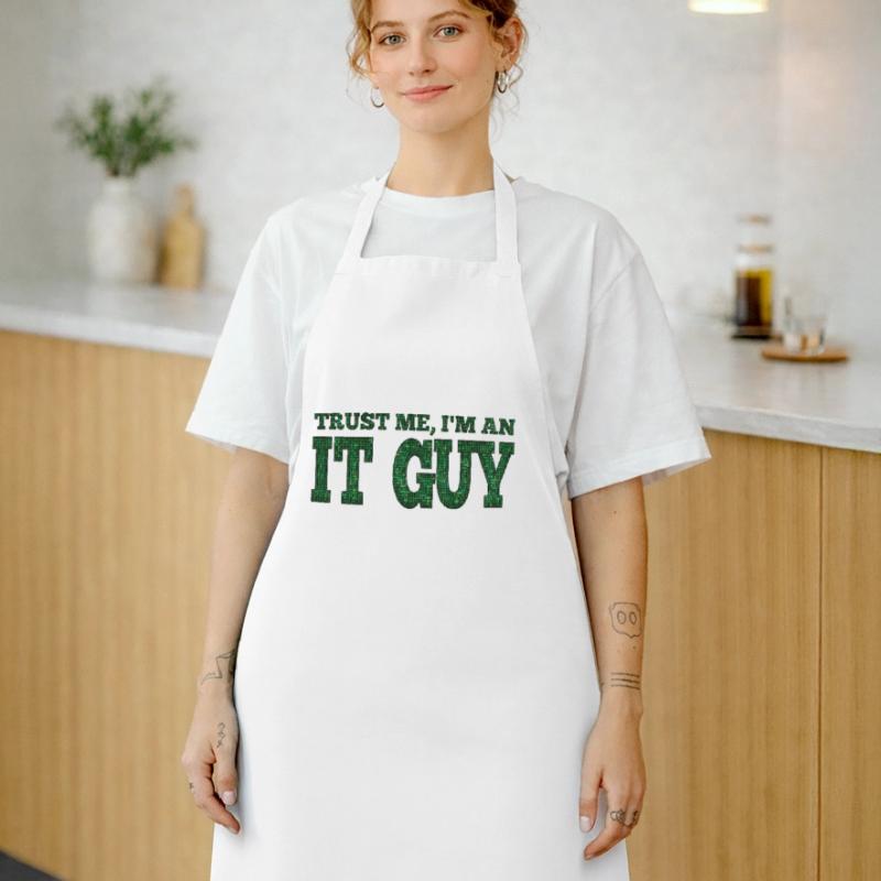 IT guy support geek computer computer geek technician Cooking Apron