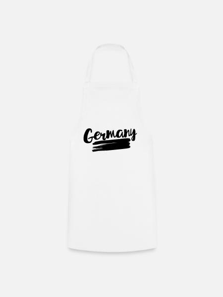 Germany flag – flag of Germany - Cooking Apron - white