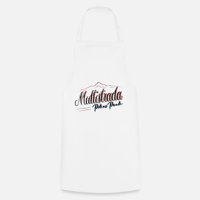 DUC Multistrada Pikes Peak - Tablier de cuisine - blanc