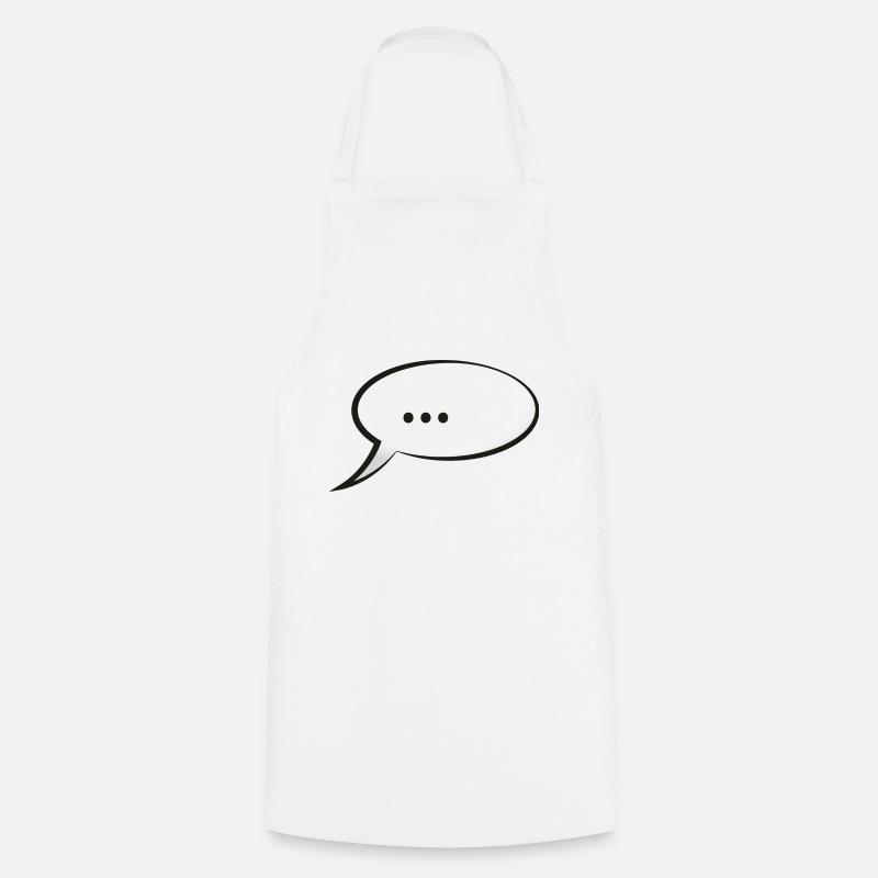 bulle - Tablier de cuisine - blanc