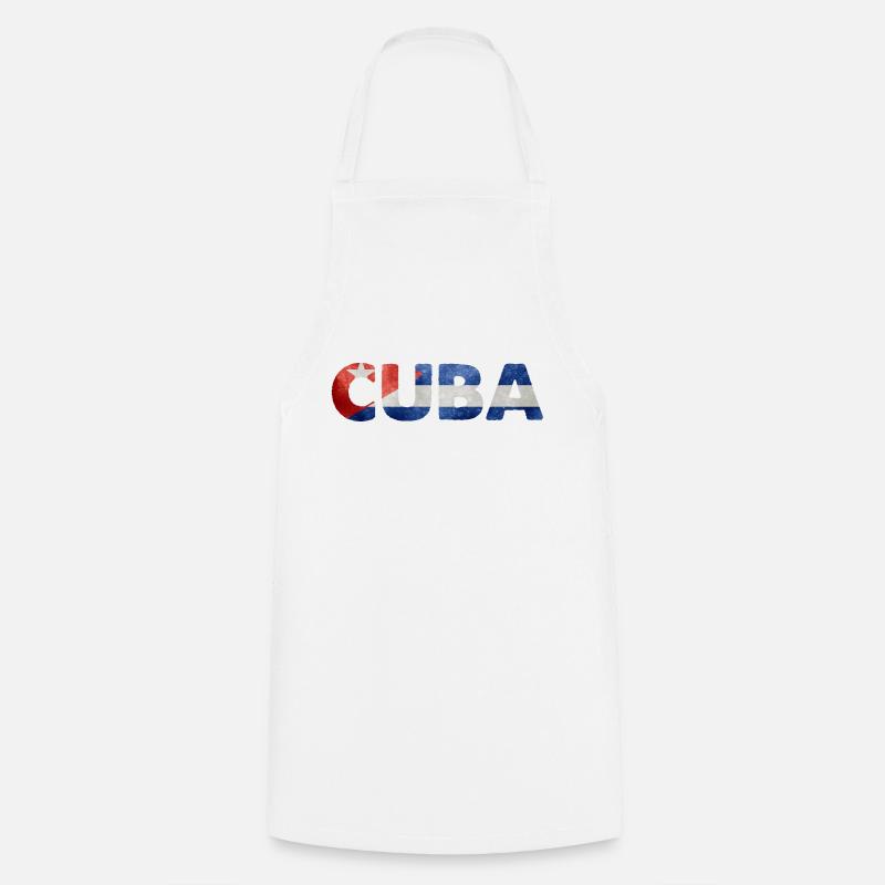 Cuba - Tablier de cuisine - blanc