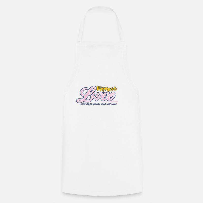 Love - Cooking Apron - white