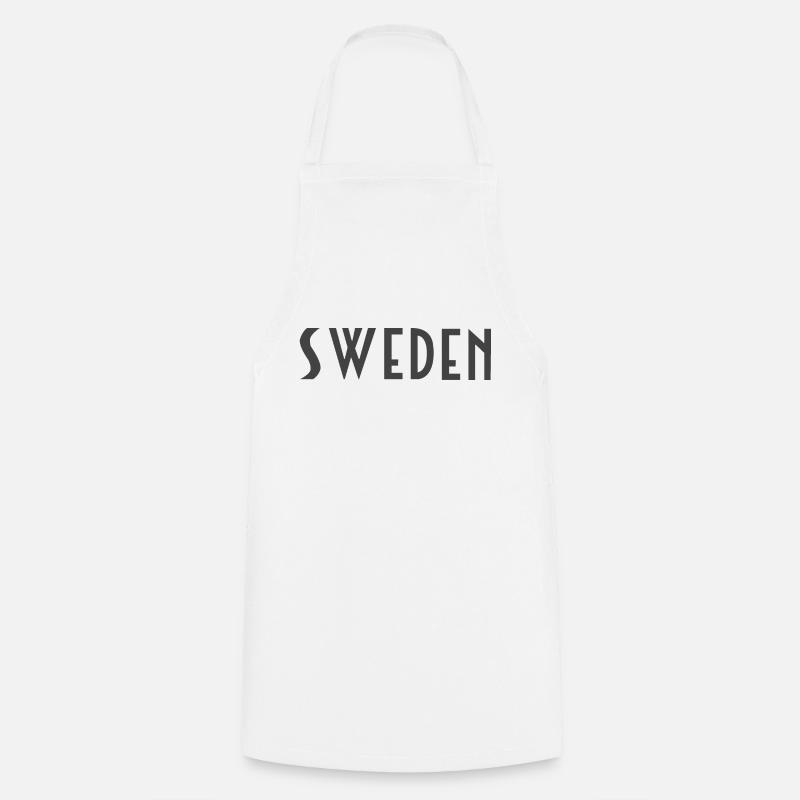 Schweden - Kochschürze - Weiß