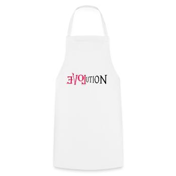 Evolution 4b - Tablier de cuisine - blanc - Devant - AI Model Male 185 dark (185cm)