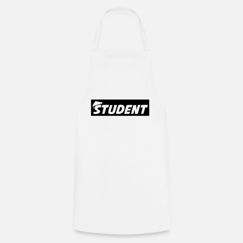 student - Kochschürze - Weiß