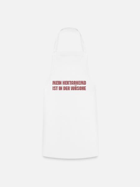 Hektarhemd Ersatzklamotte - Unisex - Kochschürze - Weiß