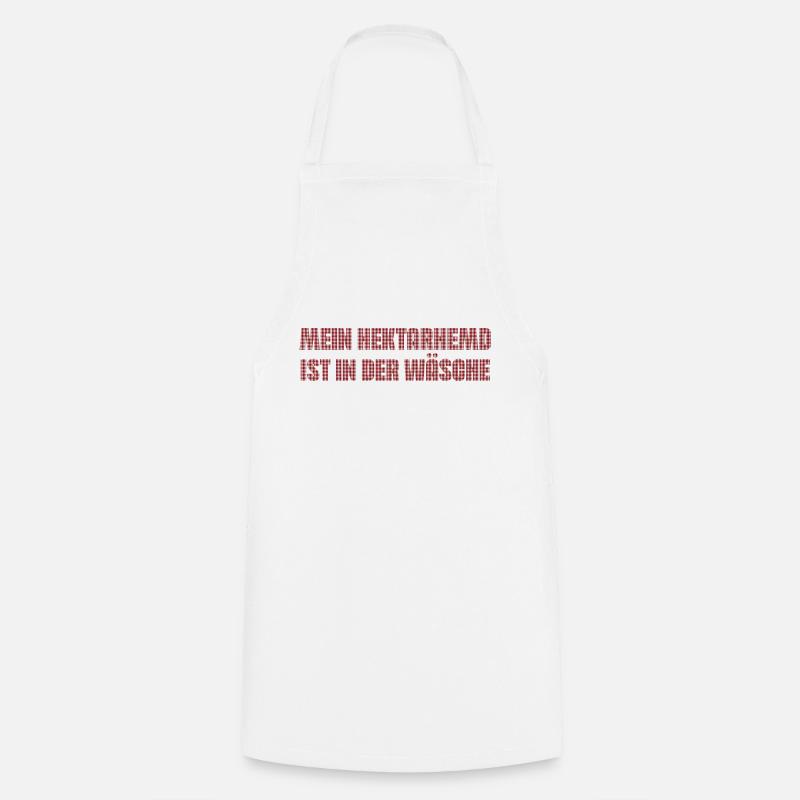 Hectare Shirt Replacement Clothes - Unisex - Cooking Apron - white