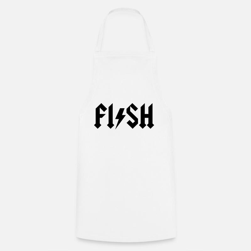 fish - Tablier de cuisine - blanc