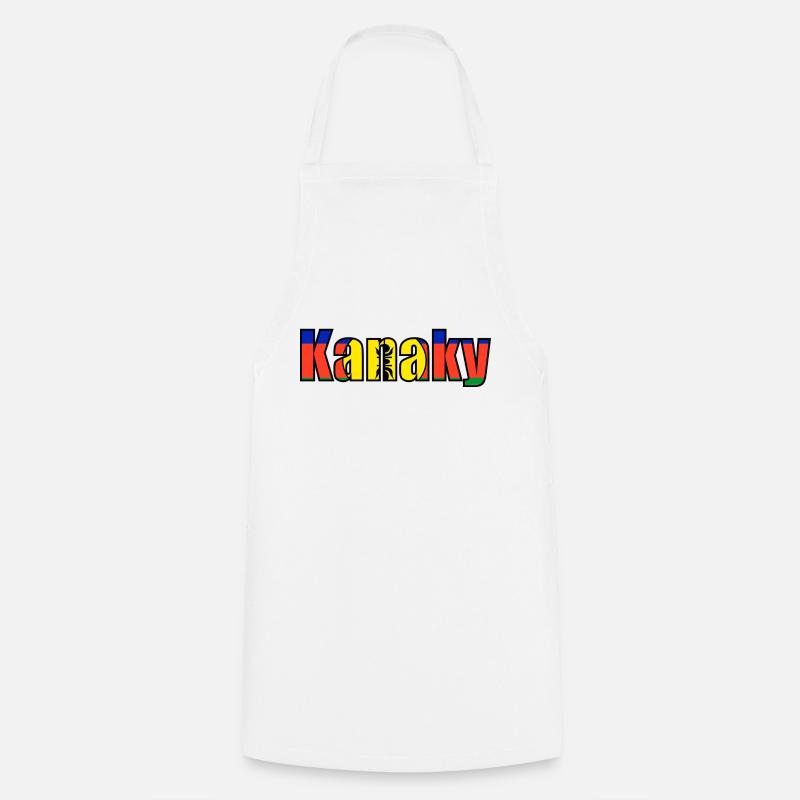Kanaky - Tablier de cuisine - blanc