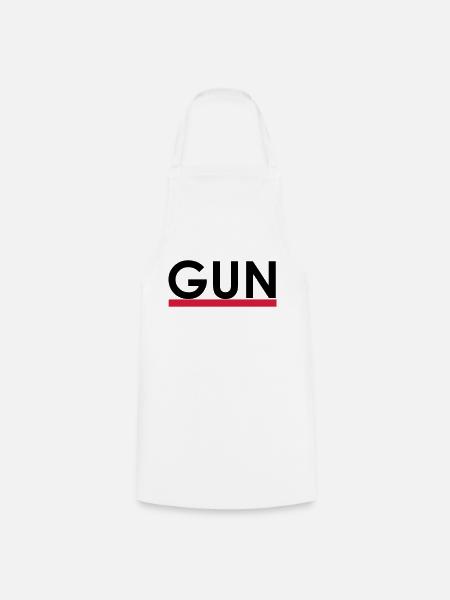 gun - Kochschürze - Weiß