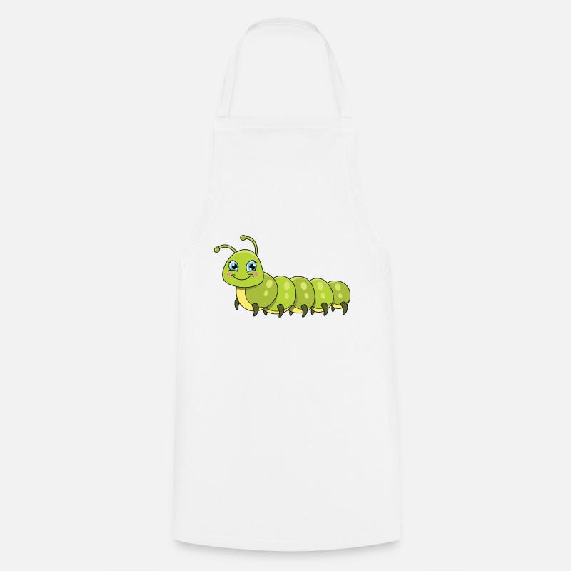 Chenille - Tablier de cuisine - blanc