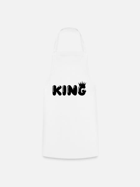 king - Kochschürze - Weiß