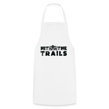 Trail Running Sports - Tablier de cuisine - blanc - Devant - AI Model Male 185 dark (185cm)