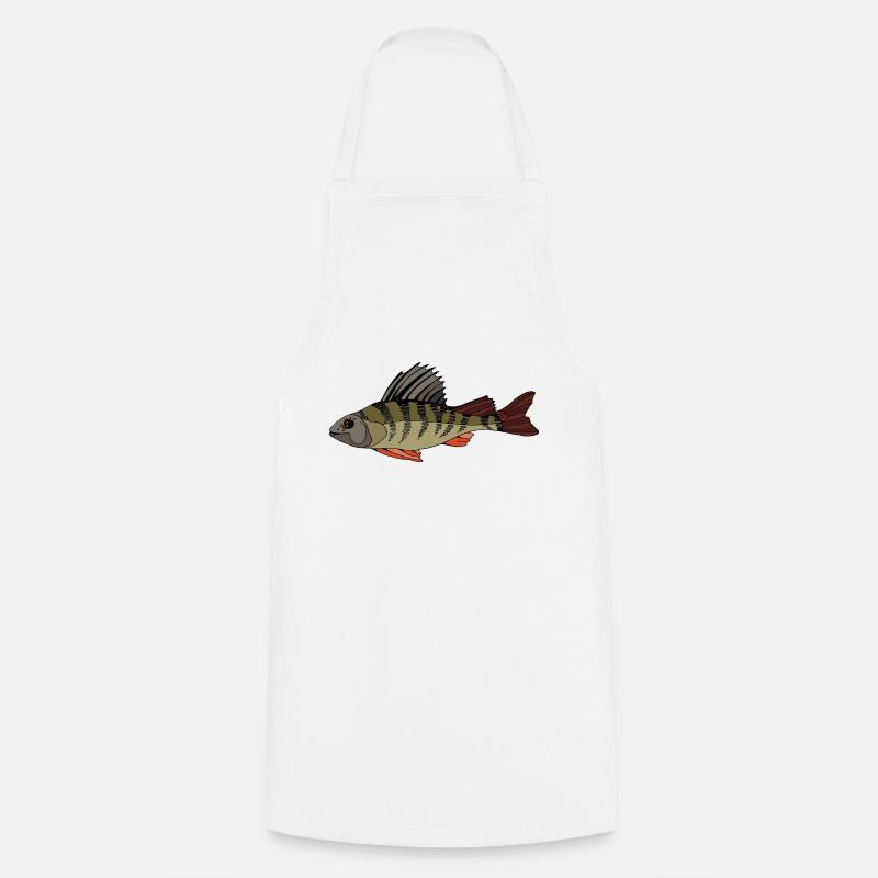 Pesci - Grembiule da cucina - bianco
