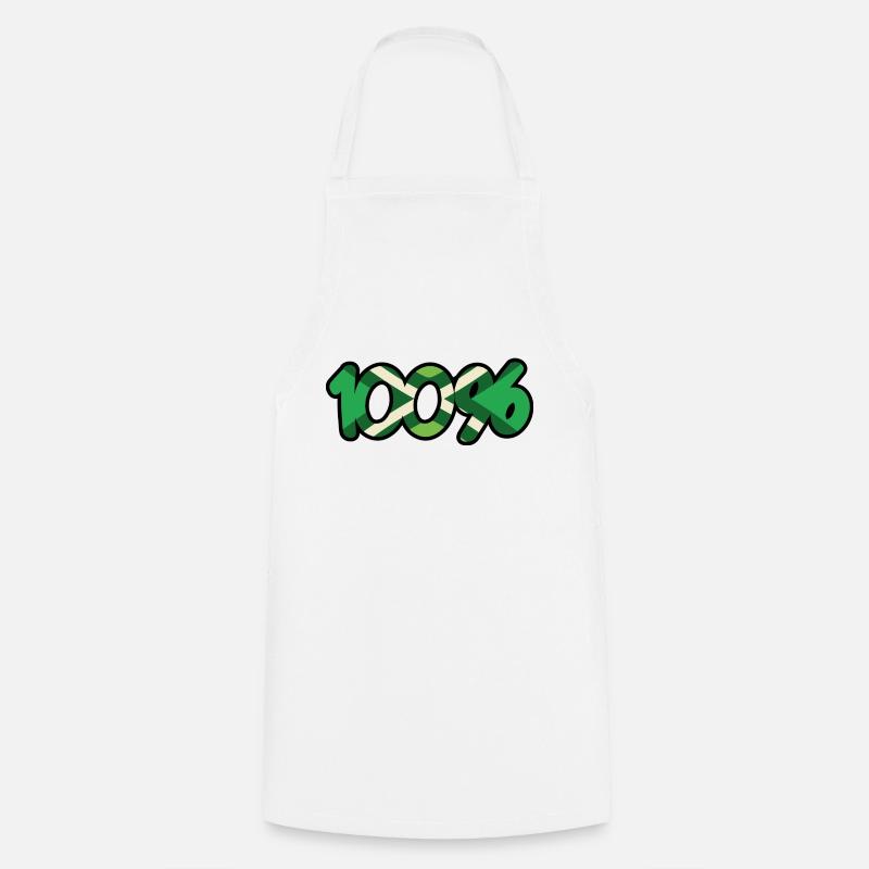 100% Achterhoek - Tablier de cuisine - blanc