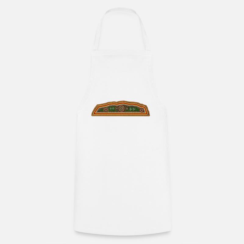 Uluru - Tablier de cuisine - blanc