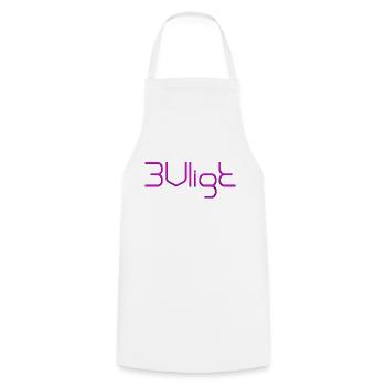 SMS chat langue fortifications anglais trois 3 trois - Tablier de cuisine - blanc - Devant - AI Model Male 185 dark (185cm)