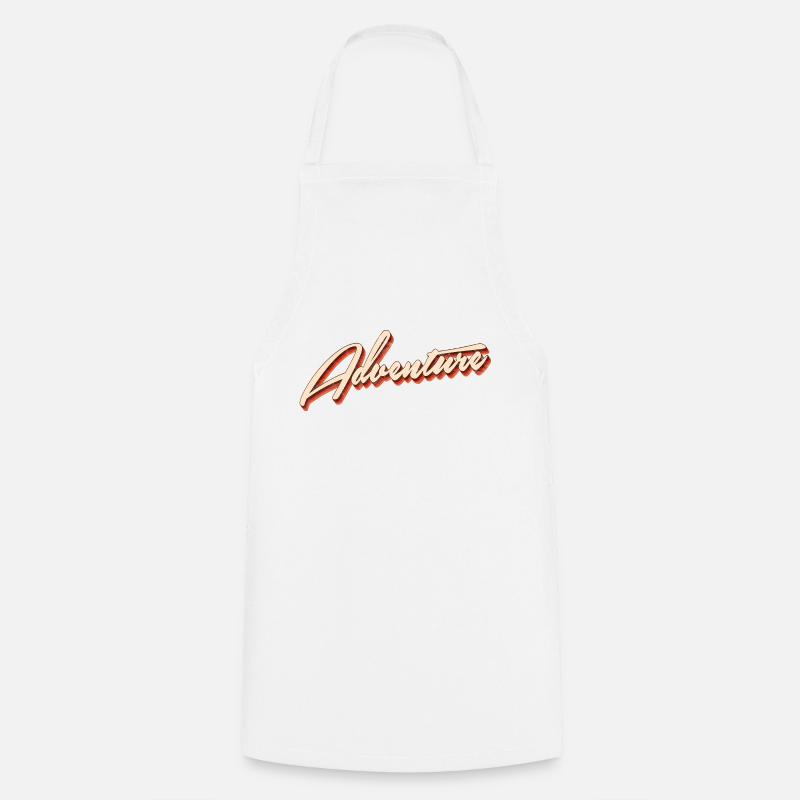 Adventure - Cooking Apron - white