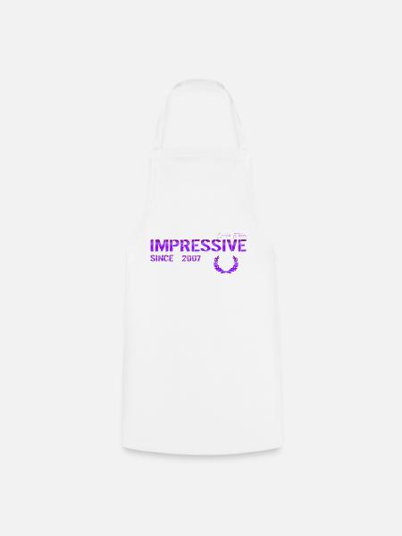 Impressive since 2007 - Kochschürze - Weiß