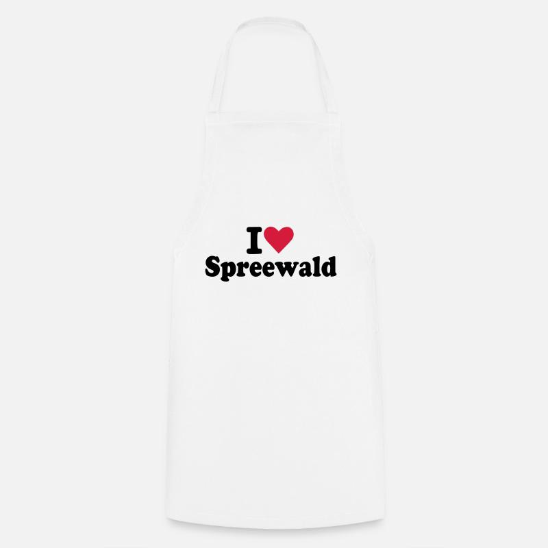 Spreewald - Kochschürze - Weiß
