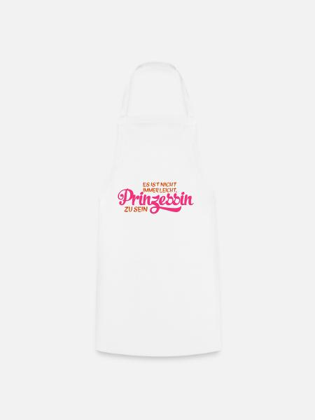 Prinzessin - Kochschürze - Weiß