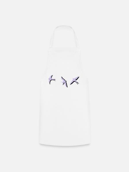 swallow - Cooking Apron - white