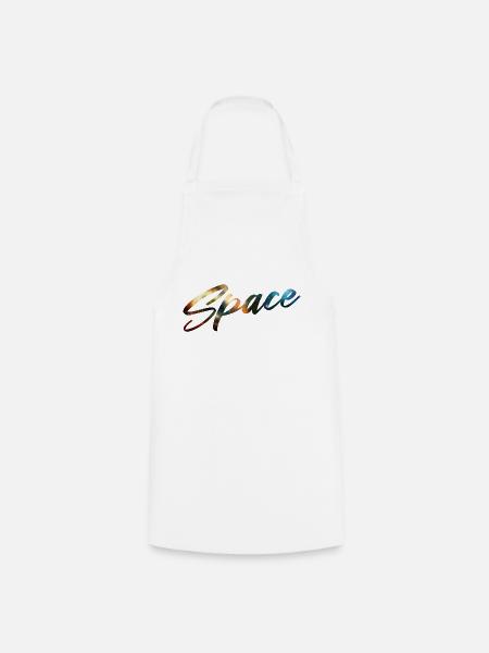 SPACE SPACE 2D - Kochschürze - Weiß