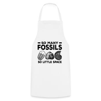 Collecting fossils - Cooking Apron - white - Front - AI Model Male 185 dark (185cm)
