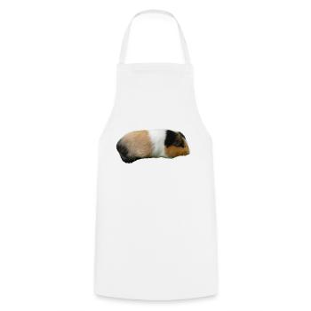 Cochon d’Inde Animal mignon Rongeur Cochon animal Cochon - Tablier de cuisine - blanc - Devant - AI Model Male 185 dark (185cm)