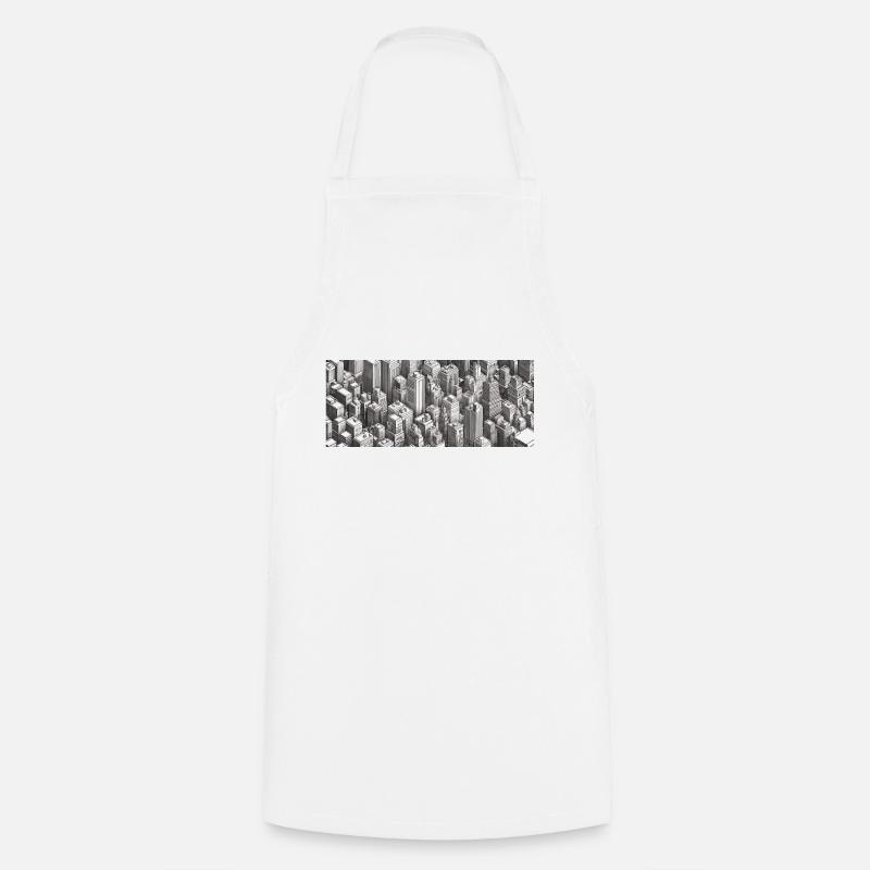 Town - Cooking Apron - white