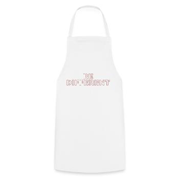 être différent - Tablier de cuisine - blanc - Devant - AI Model Male 185 dark (185cm)