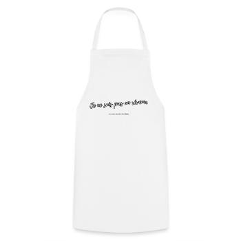 Rêveur - Tablier de cuisine - blanc - Devant - AI Model Male 185 dark (185cm)