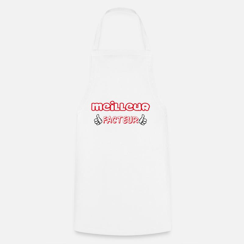 BEST FACTOR - Cooking Apron - white