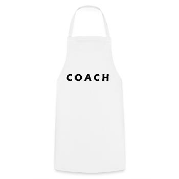 COACH - Cooking Apron - white - Front - AI Model Male 185 dark (185cm)