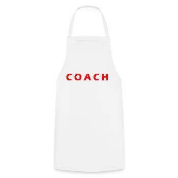 COACH - Cooking Apron - white - Front - AI Model Male 185 dark (185cm)