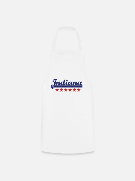 indiana - Kochschürze - Weiß