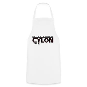 Ultimate model cylon n°14: YOU - Tablier de cuisine - blanc - Devant - AI Model Male 185 dark (185cm)