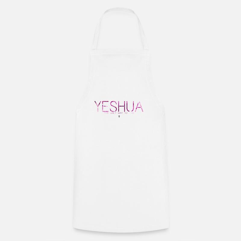 Yeshua - Tablier de cuisine - blanc