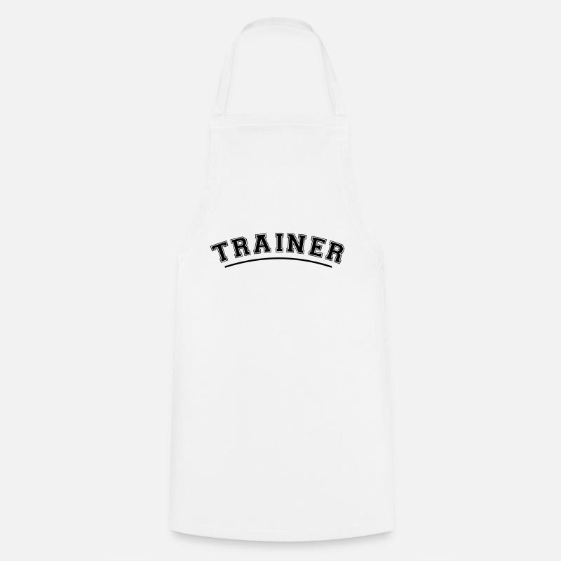 Trainer - Kochschürze - Weiß