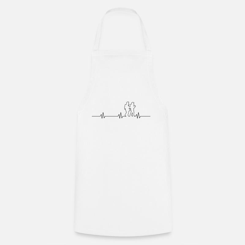 Pulse line fire brigade respiratory protection - Cooking Apron - white