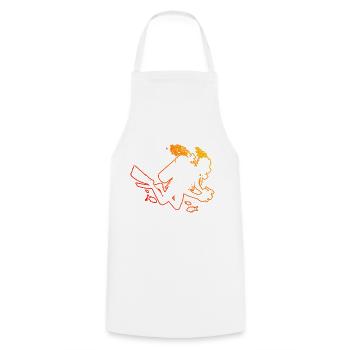 Plongée Homme Plongée Libre Plongée Plongeur Plongeur Plongeur - Tablier de cuisine - blanc - Devant - AI Model Male 185 dark (185cm)