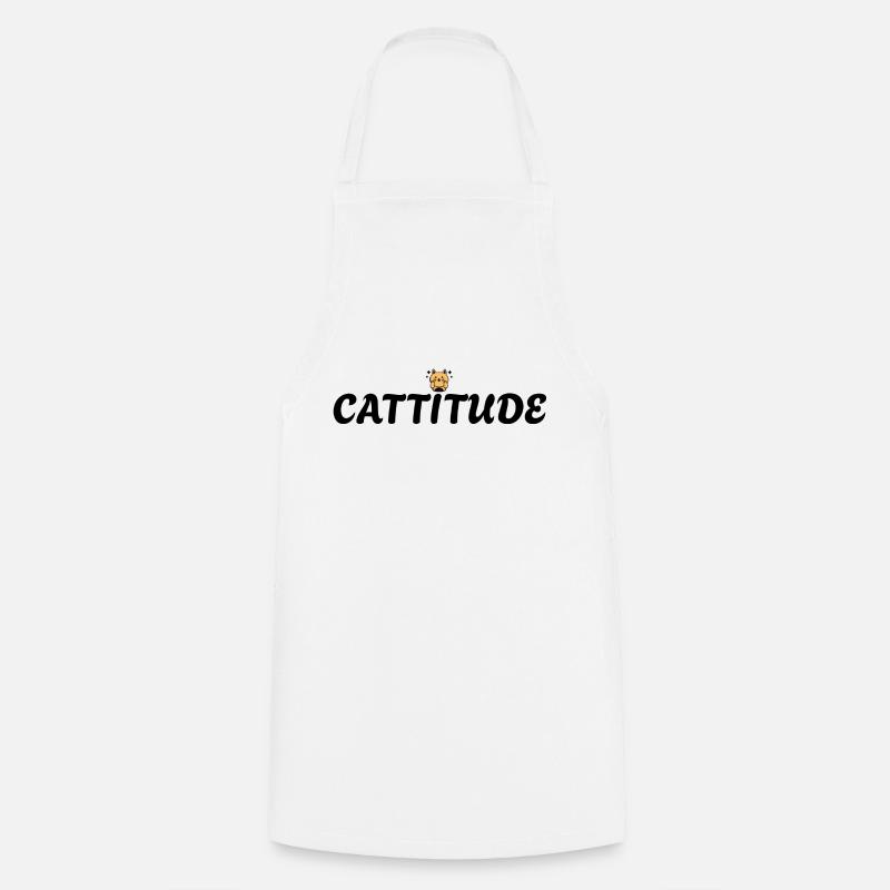 catitude designs - Tablier de cuisine - blanc