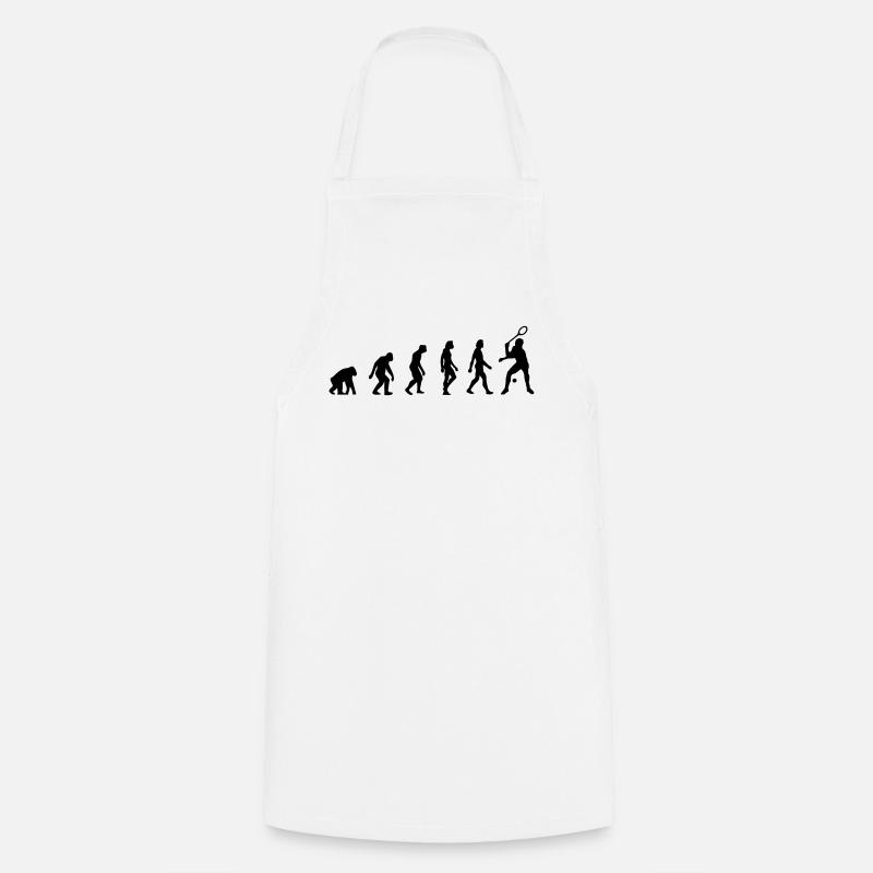 The Evolution of Squash - Cooking Apron - white