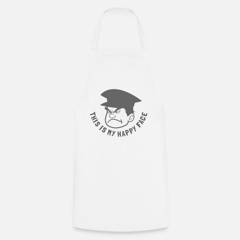 Grump's Glee Tee - Cooking Apron - white