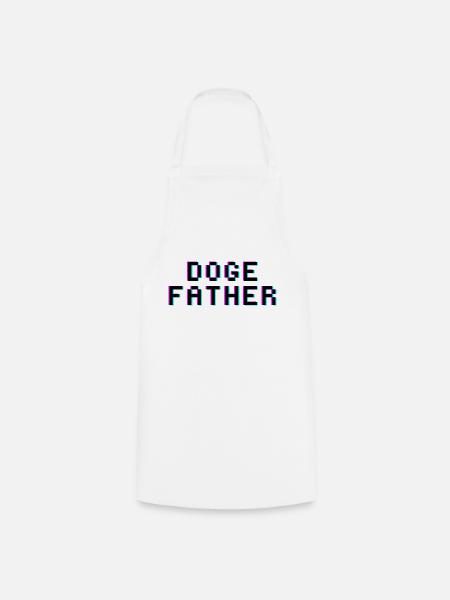 Doge Father - Kochschürze - Weiß