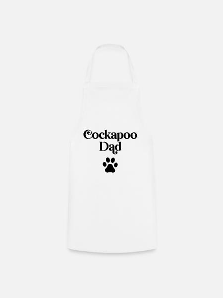 Cockapoo Papa - Kochschürze - Weiß