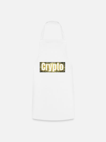 Crypto - Kochschürze - Weiß