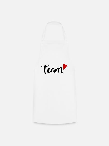 Team - Kochschürze - Weiß