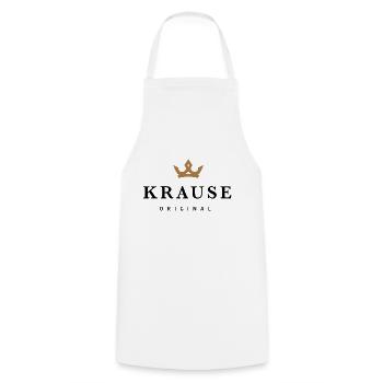 Combattant varié - Tablier de cuisine - blanc - Devant - AI Model Male 185 dark (185cm)