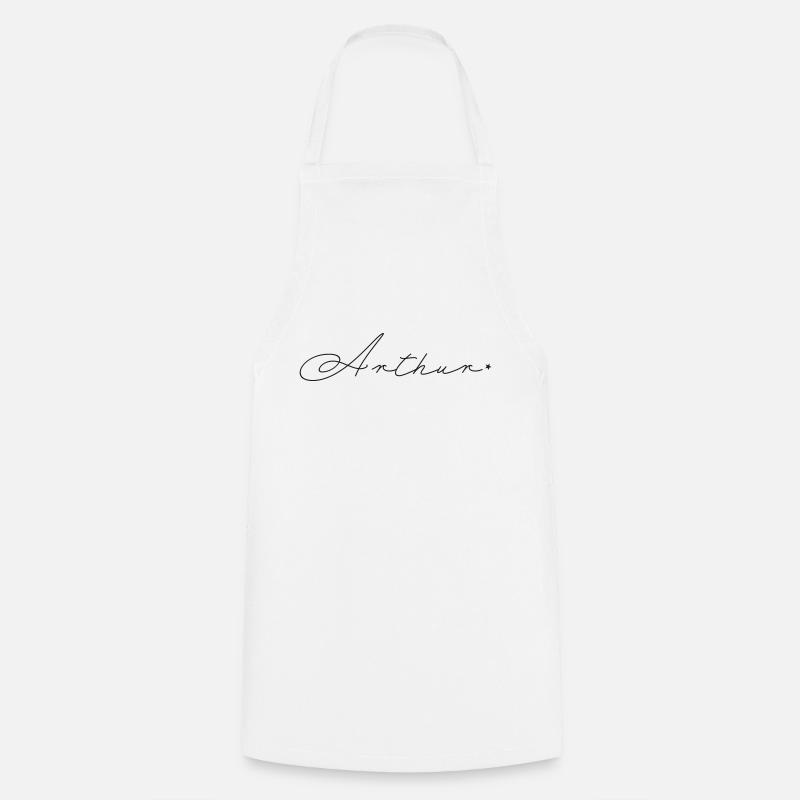 Name Arthur - Cooking Apron - white